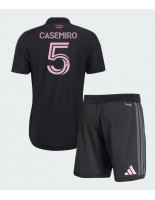 Inter Miami Casemiro #5 Vieraspaita Lasten 2026-27 Lyhythihainen (+ shortsit)